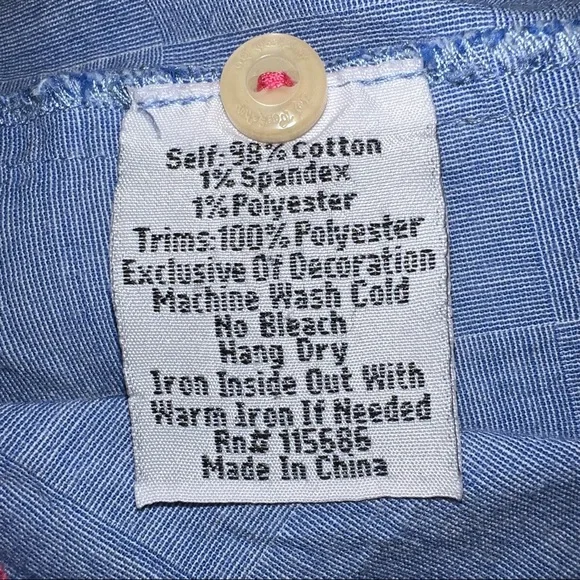 Johnny Was 3J Workshop Women's Floral High-Low Hem Button Down Long Sleeve Shirt - Picture 14 of 15